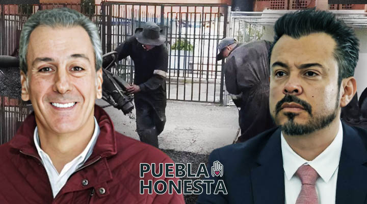 Pepe Chedraui y García Parra, comprometidos con el bacheo de Puebla