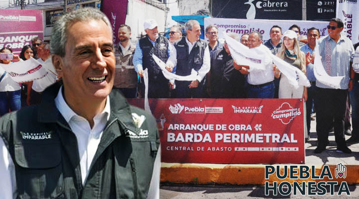 Pepe Chedraui comienza obra perimetral en la Central de Abasto