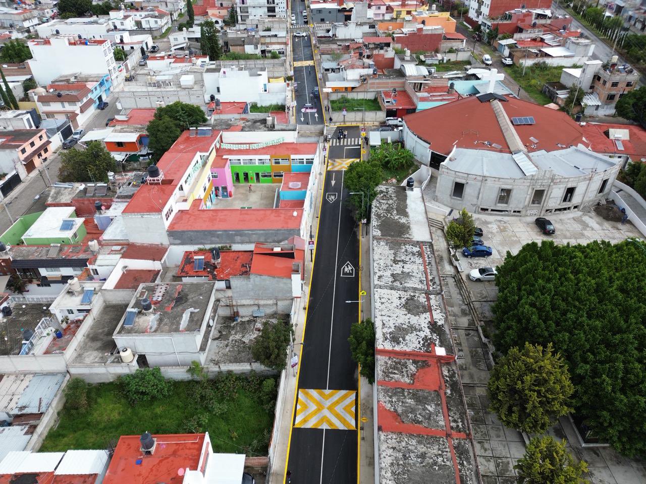 Calle pavimentada