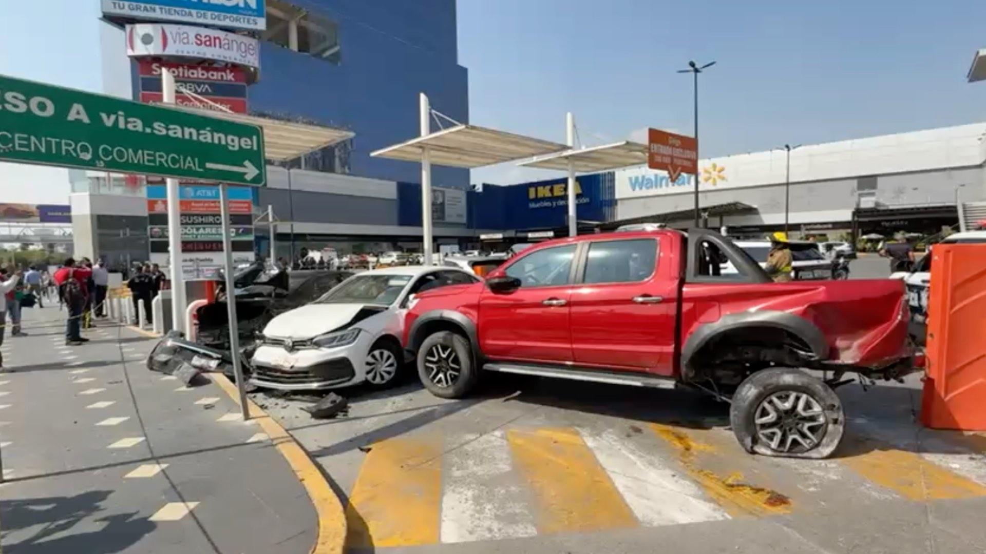 Accidente Vía San Ángel