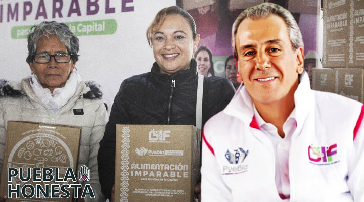 Pepe Chedraui entrega casi 4 mil despensas a familias de Xilotzingo